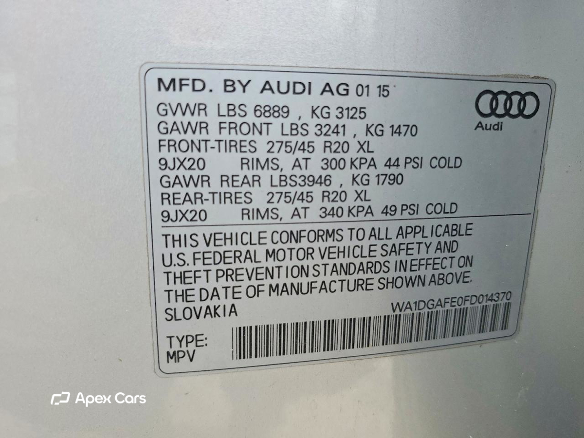 Audi Q7 2015