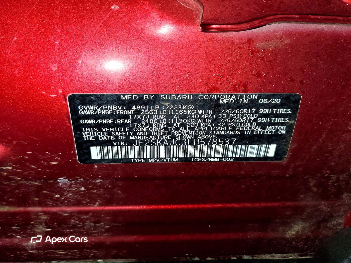 Subaru Forester 2020