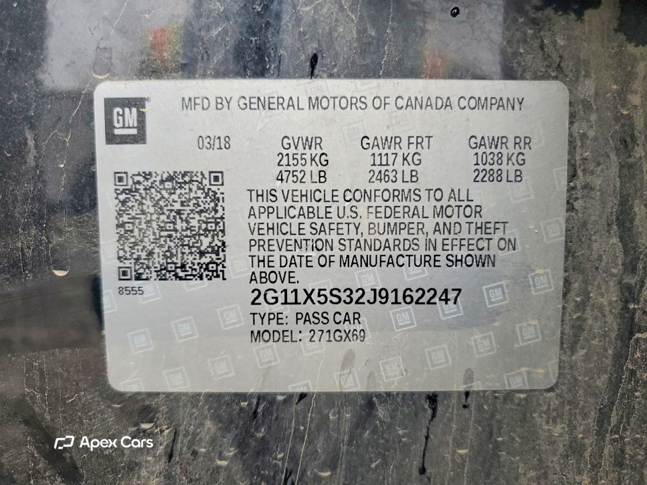 Chevrolet Impala 2018