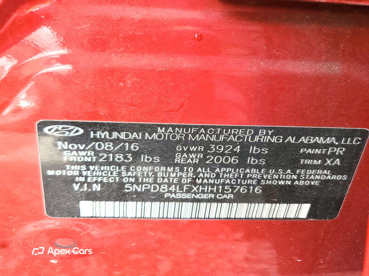 Hyundai Elantra 2017