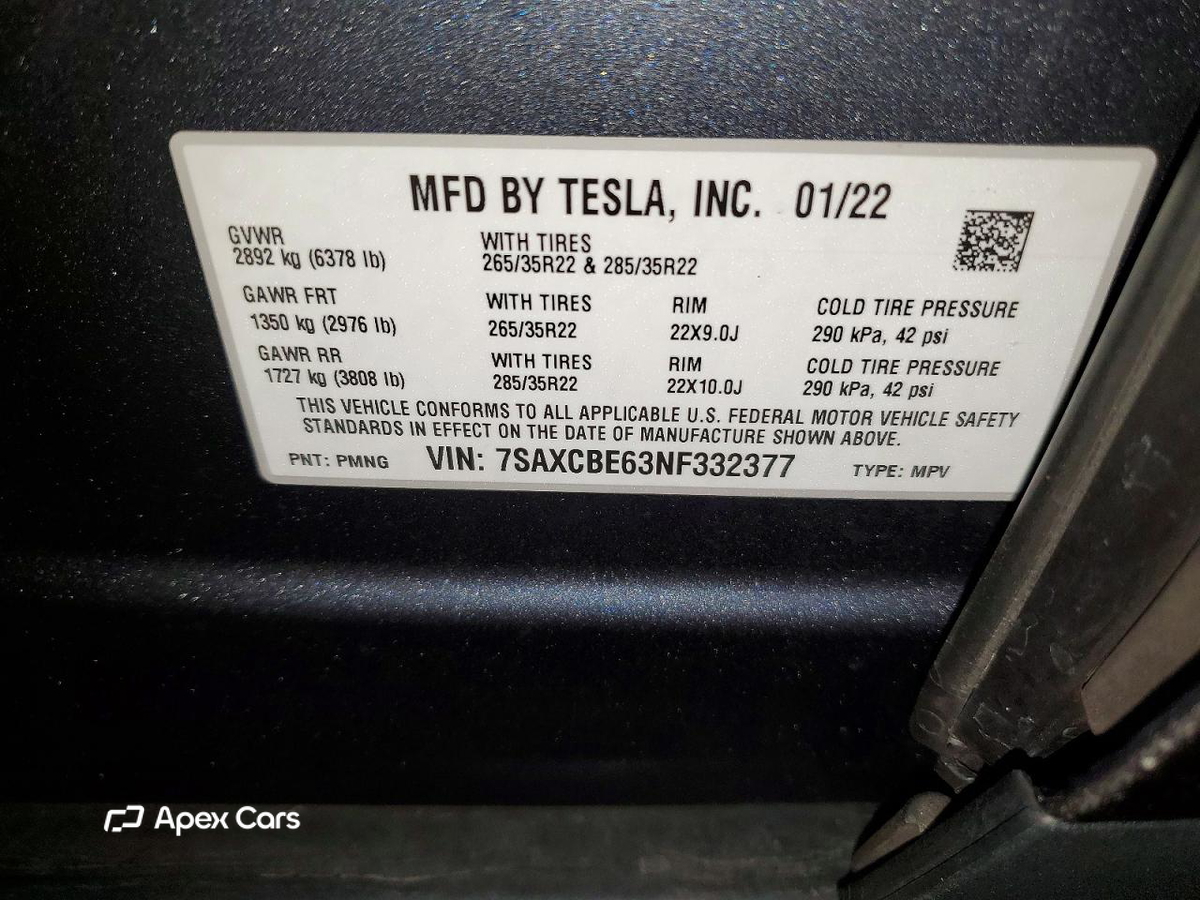 Tesla Model X 2022