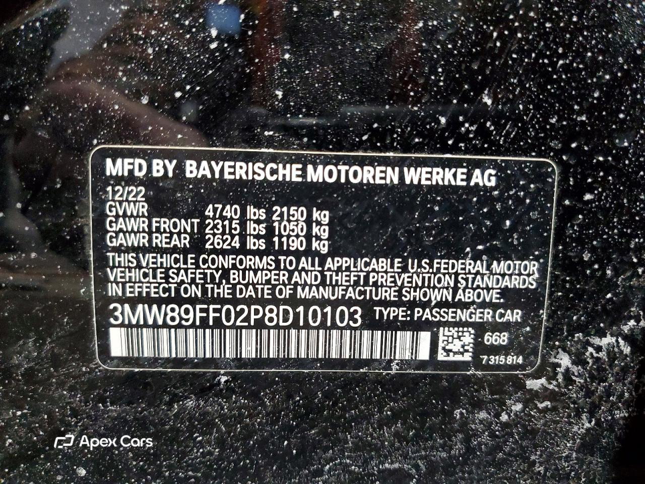 BMW Series 3 2023