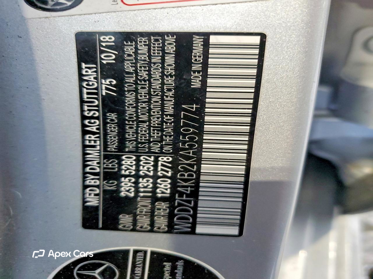 Mercedes-Benz E-klasse 2019