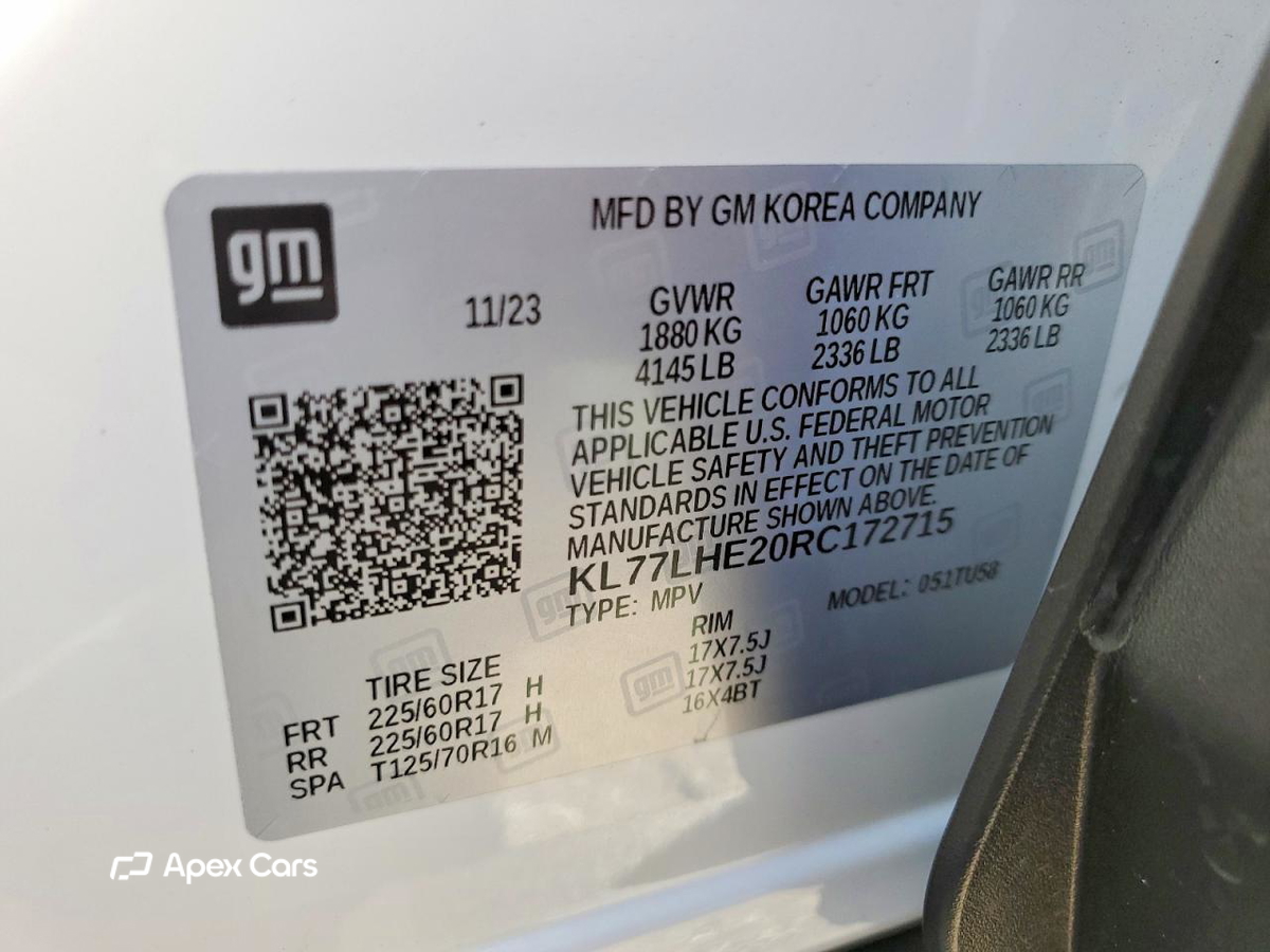Chevrolet Trax 2024
