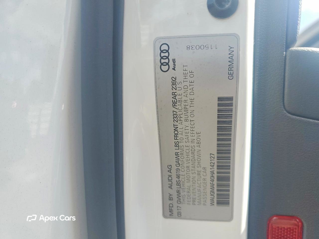 Audi A4 2017