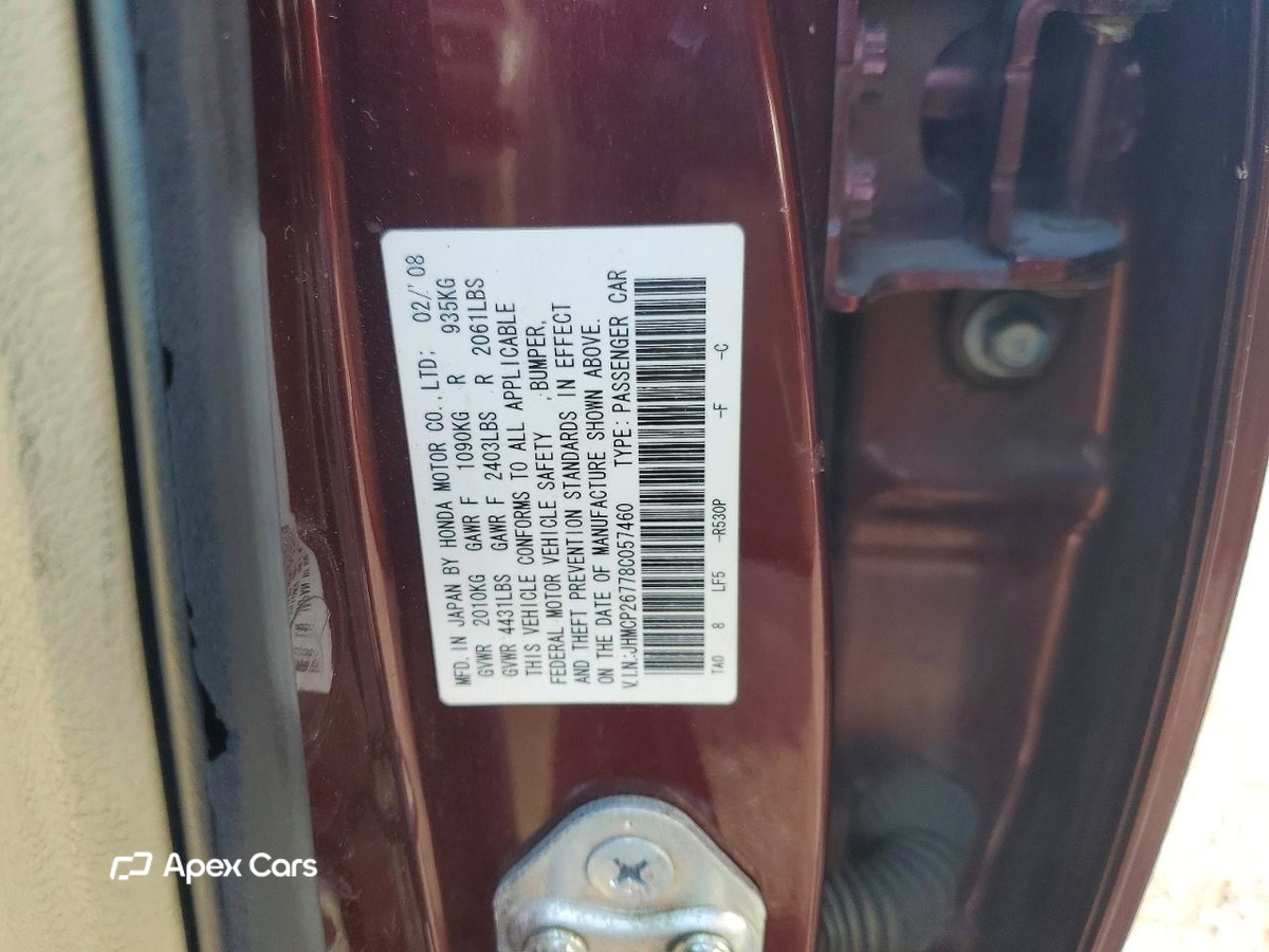Honda Accord 2008
