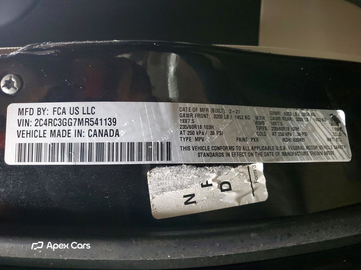 Chrysler Pacifica 2021