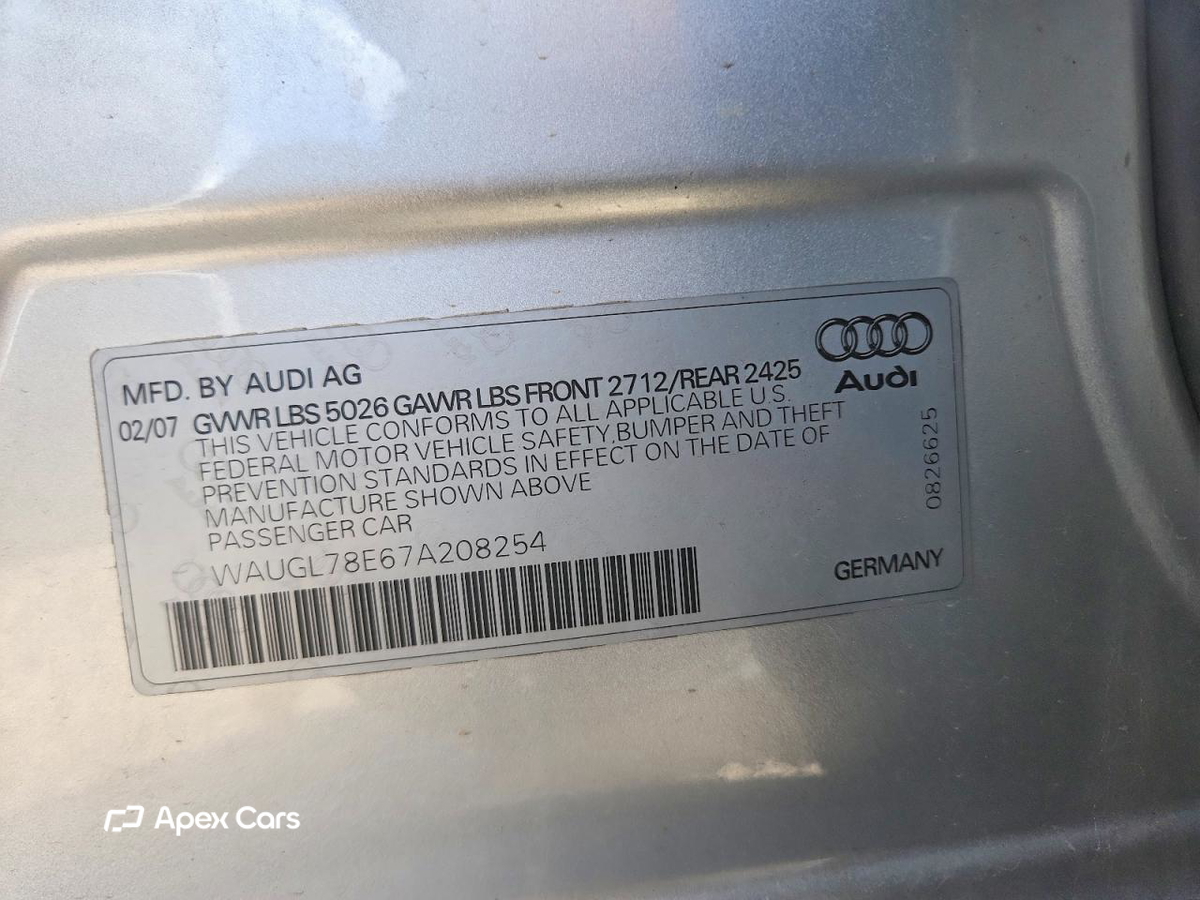 Audi RS4 2007