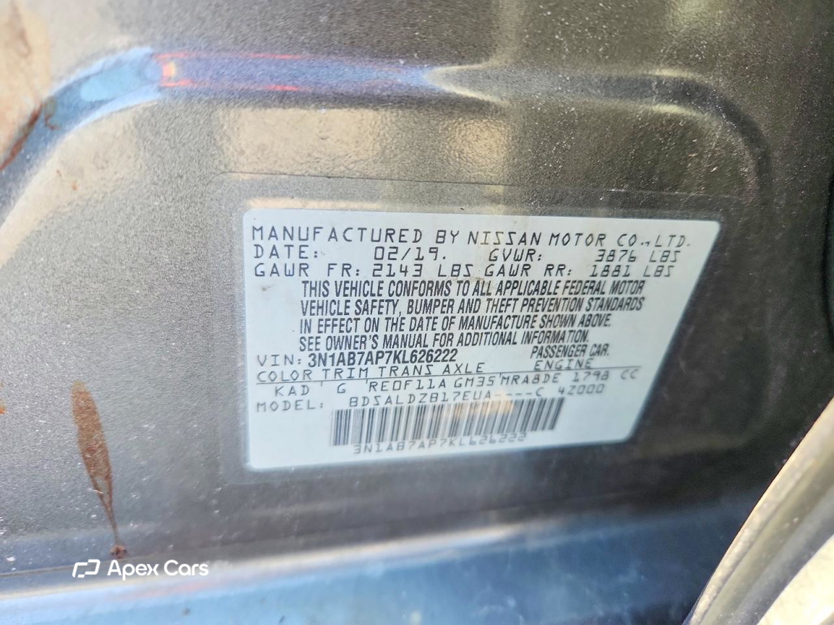 Nissan Sentra 2019
