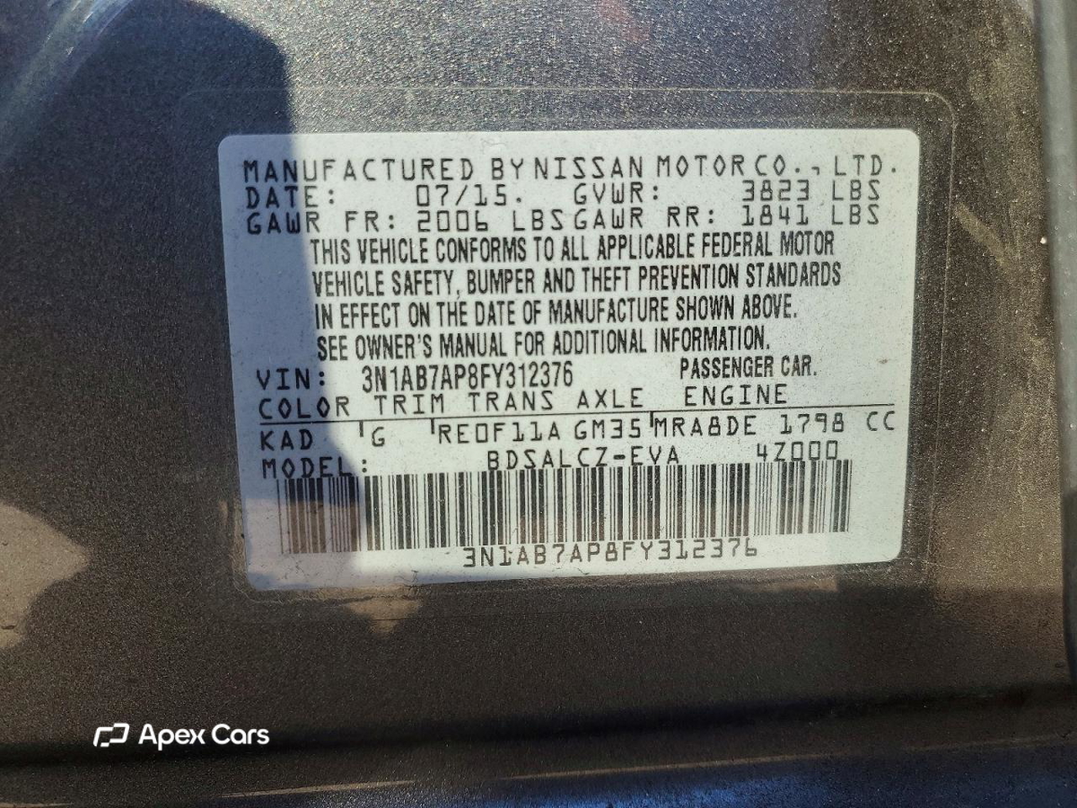 Nissan Sentra 2015