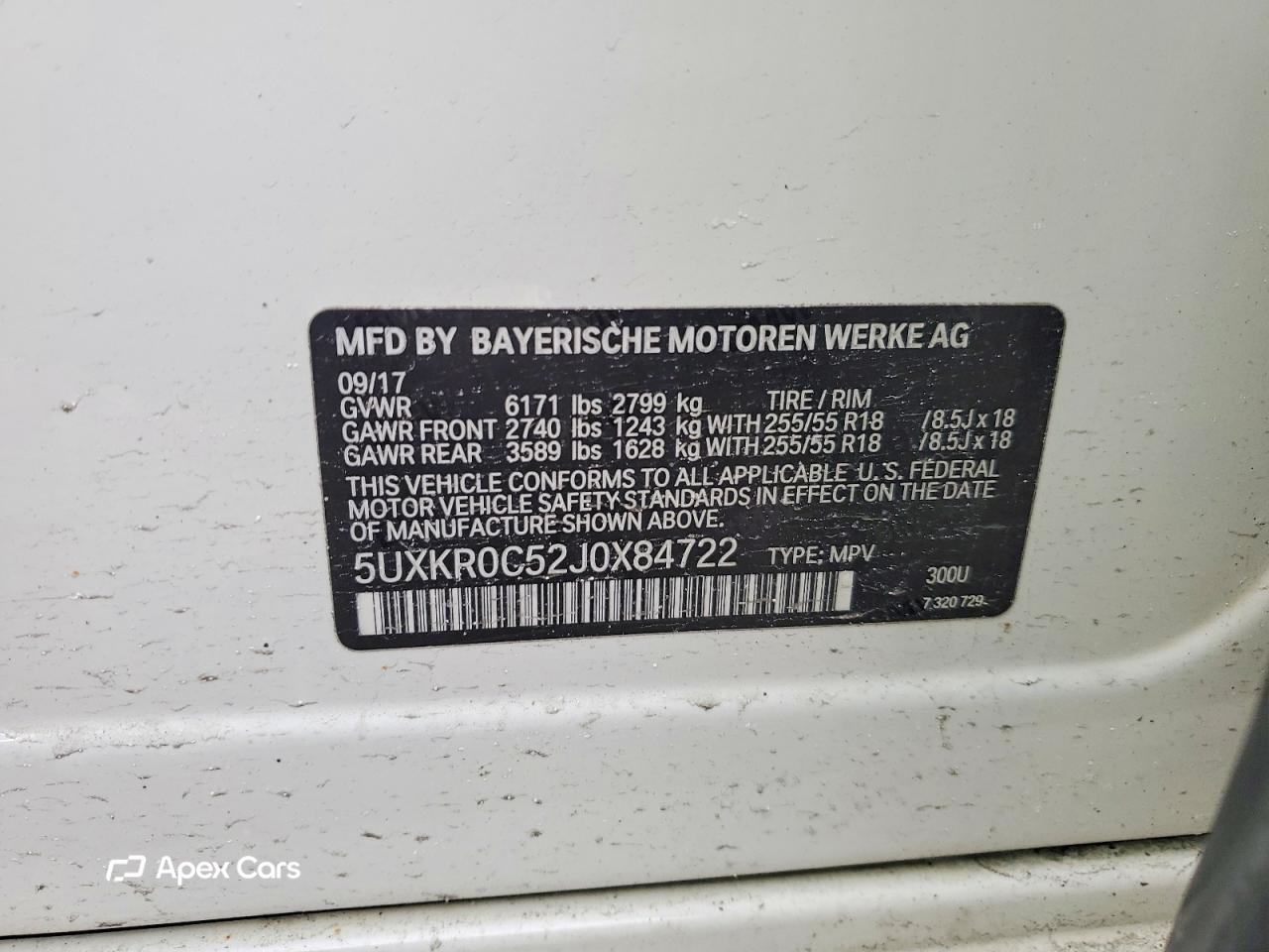 BMW X5 2018
