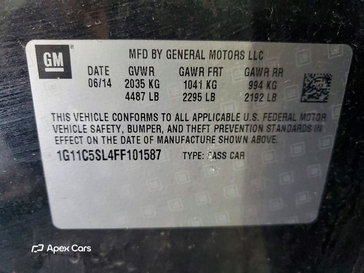 Chevrolet Malibu 2015