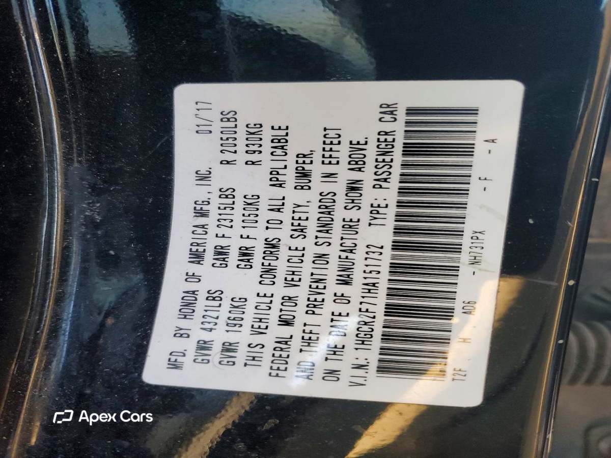Honda Accord 2017