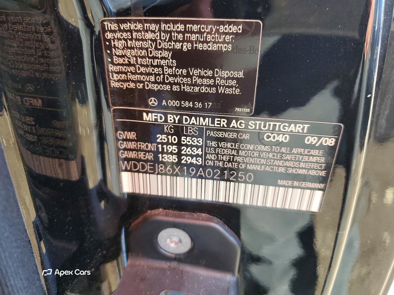 Mercedes-Benz CL-klasse 2009