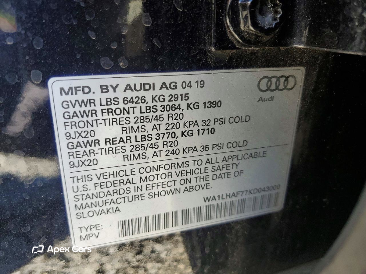 Audi Q7 2019