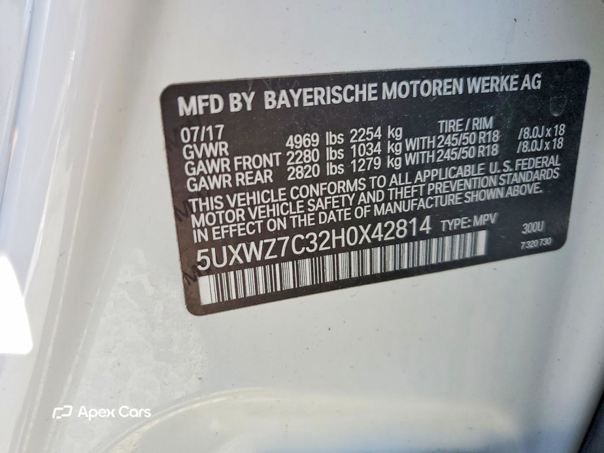 BMW X3 2017
