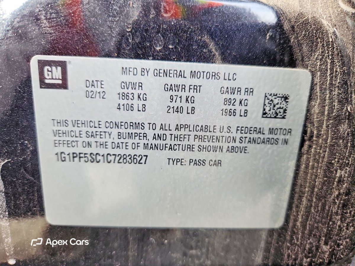 Chevrolet Cruze 2012
