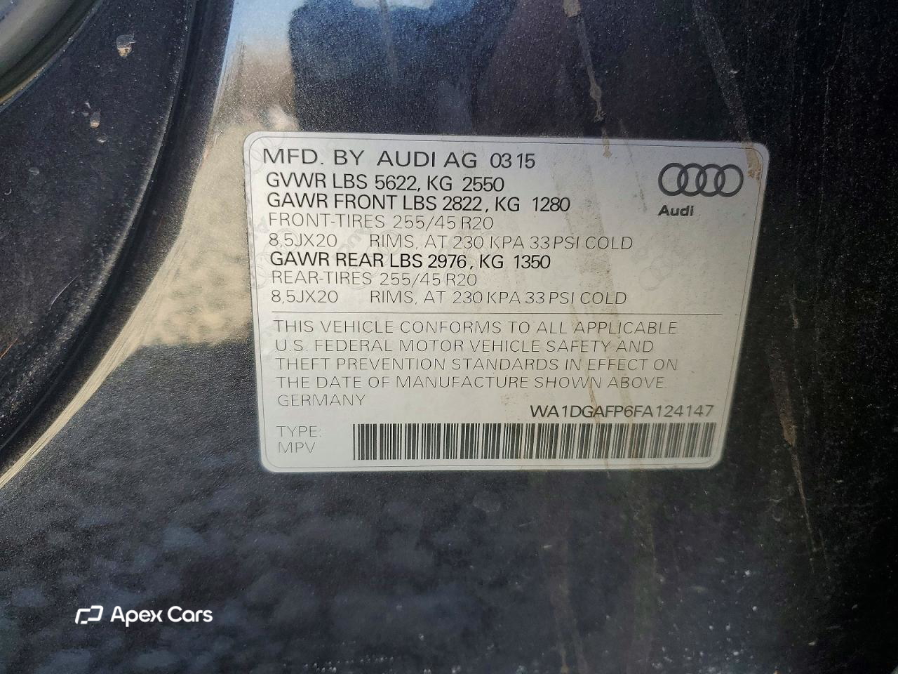 Audi Q5 2015