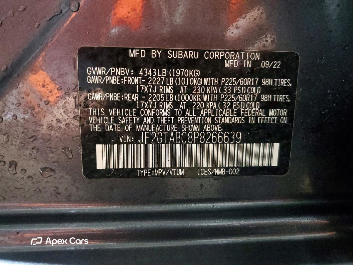 Subaru XV 2023