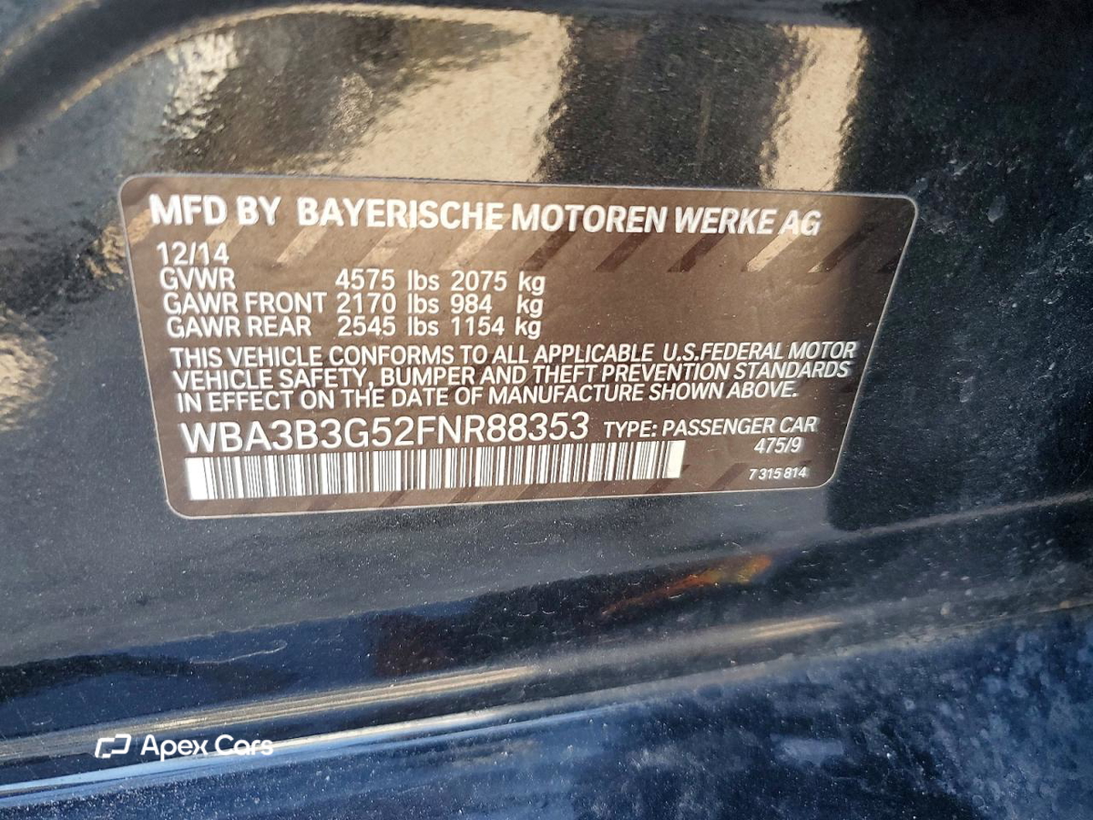 BMW Series 3 2015