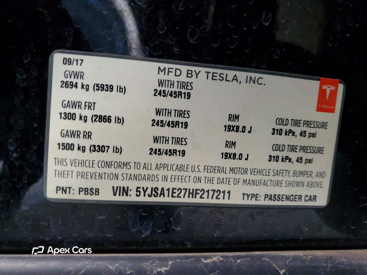 Tesla Model S 2017