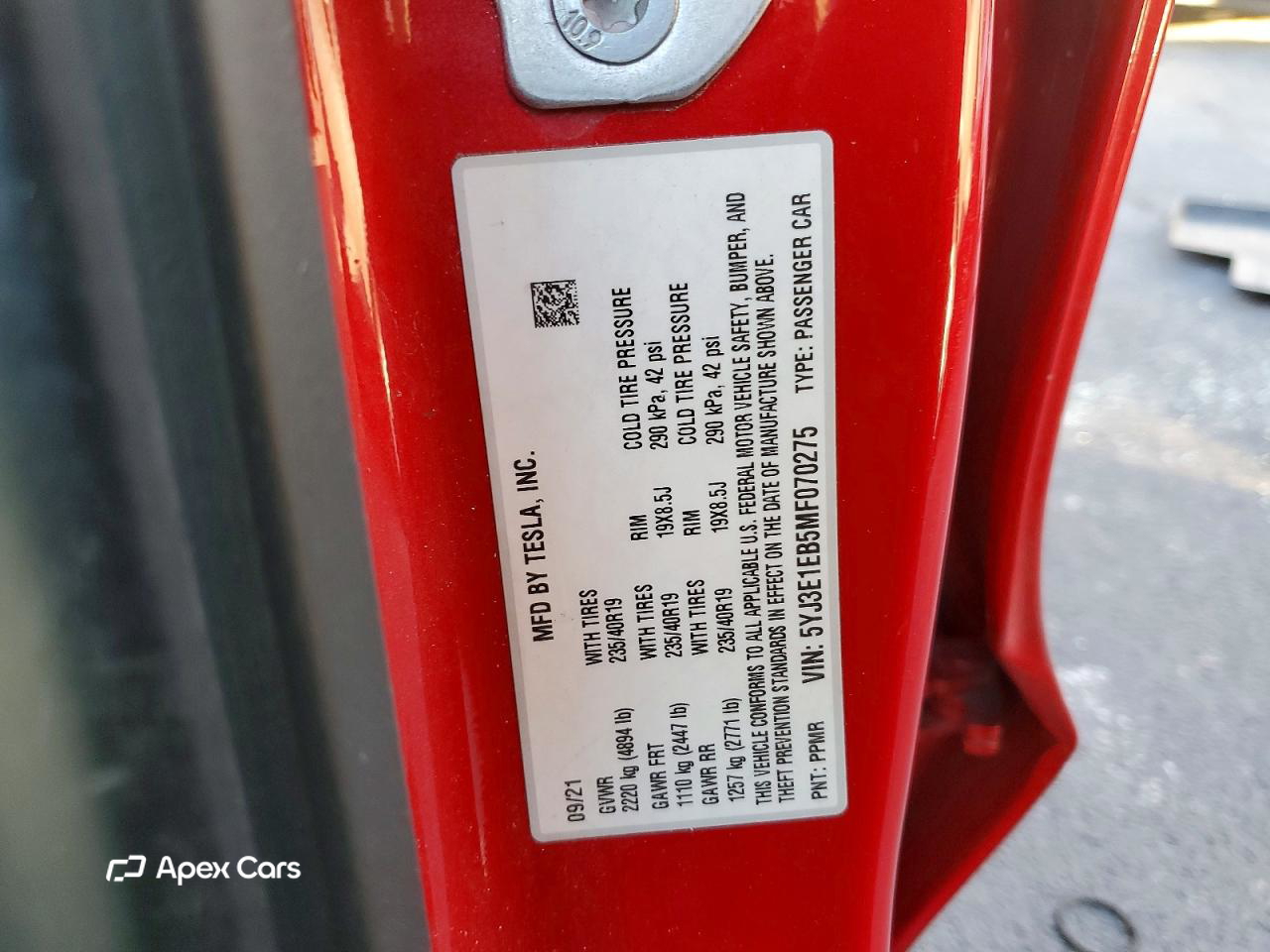 Tesla Model 3 2021