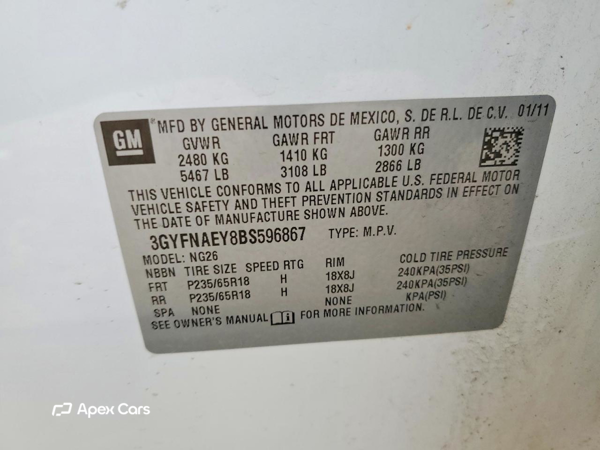 Cadillac SRX 2011
