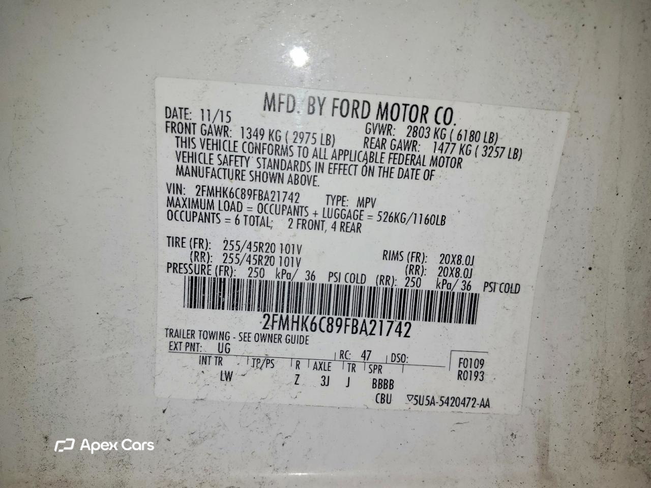 Ford Flex 2015