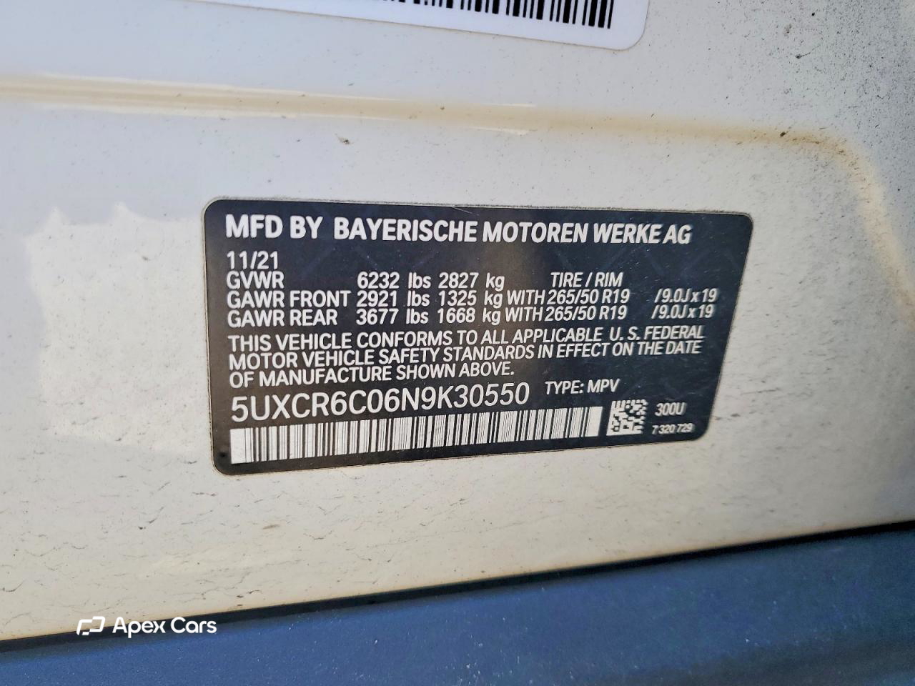 BMW X5 2022