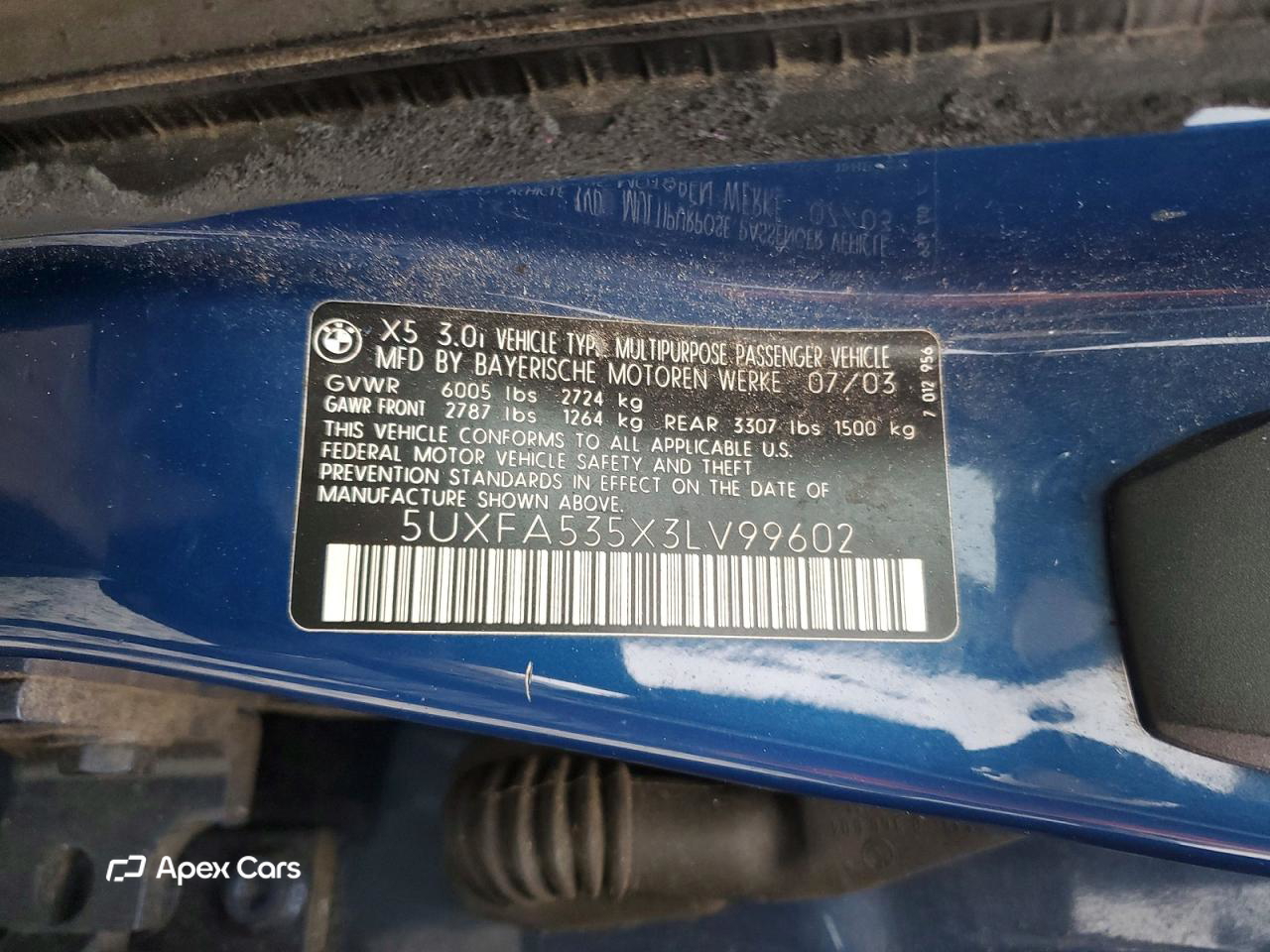 BMW X5 2003