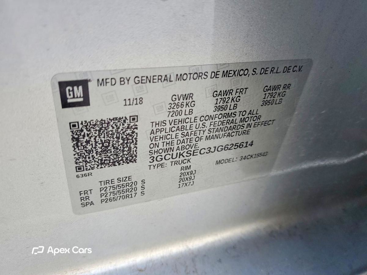 Chevrolet Silverado 2018