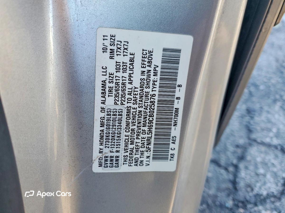 Honda Odyssey 2012