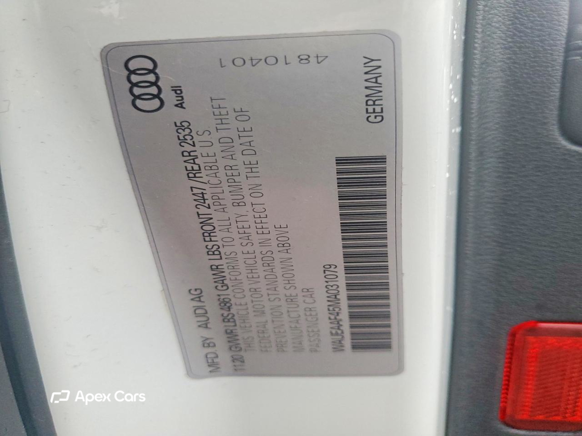 Audi A4 2021