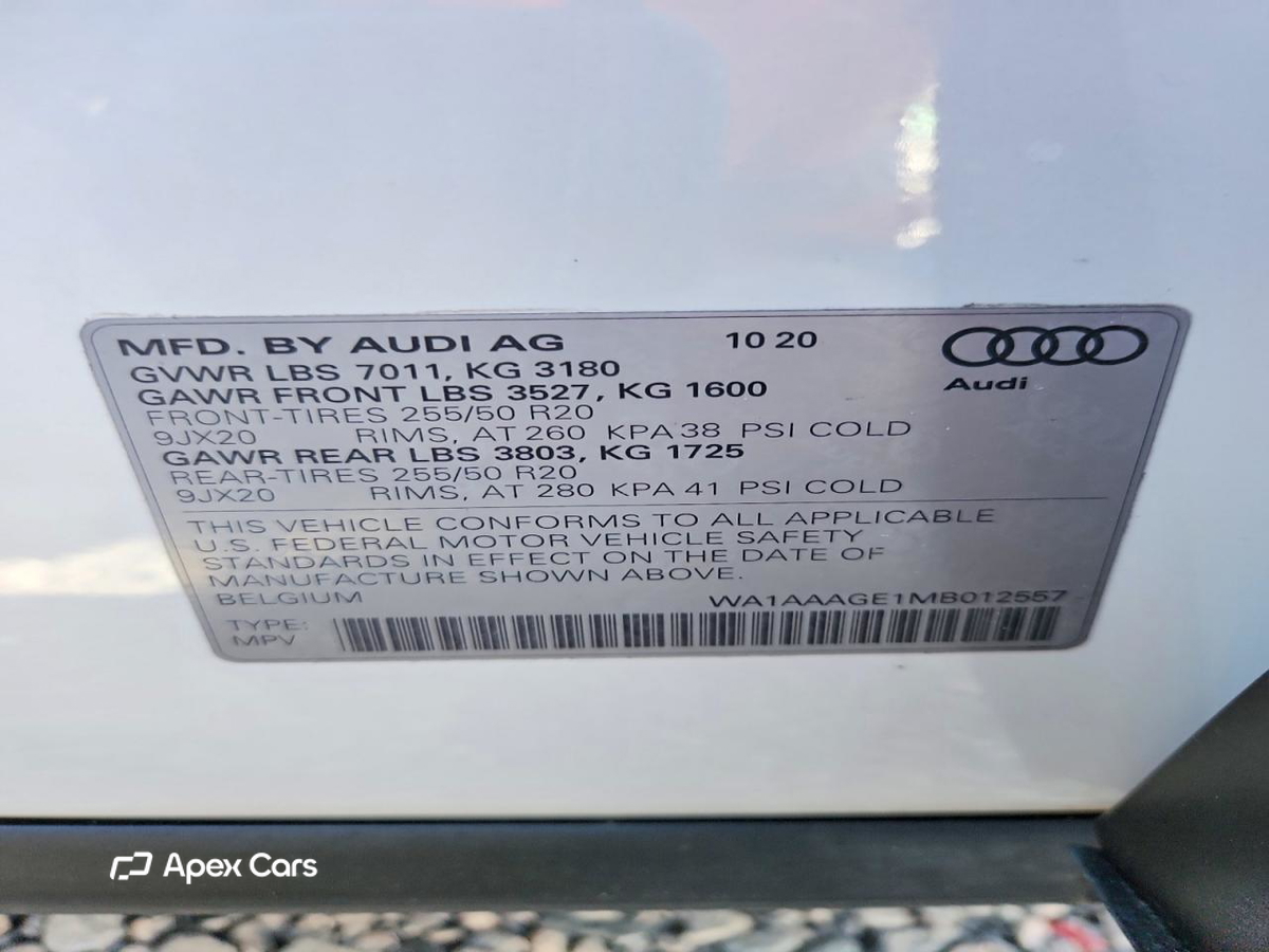 Audi e-tron 2021