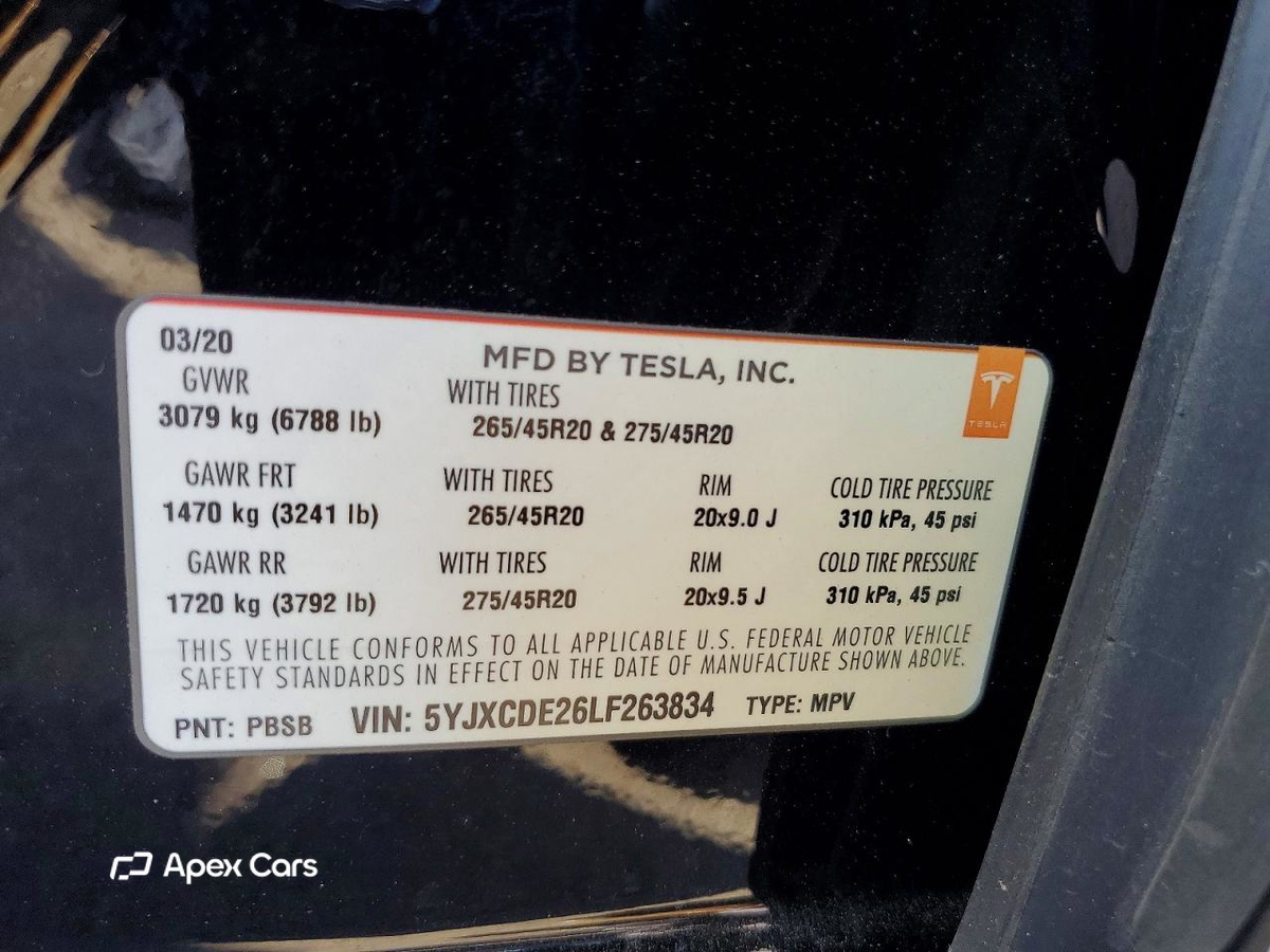 Tesla Model X 2020