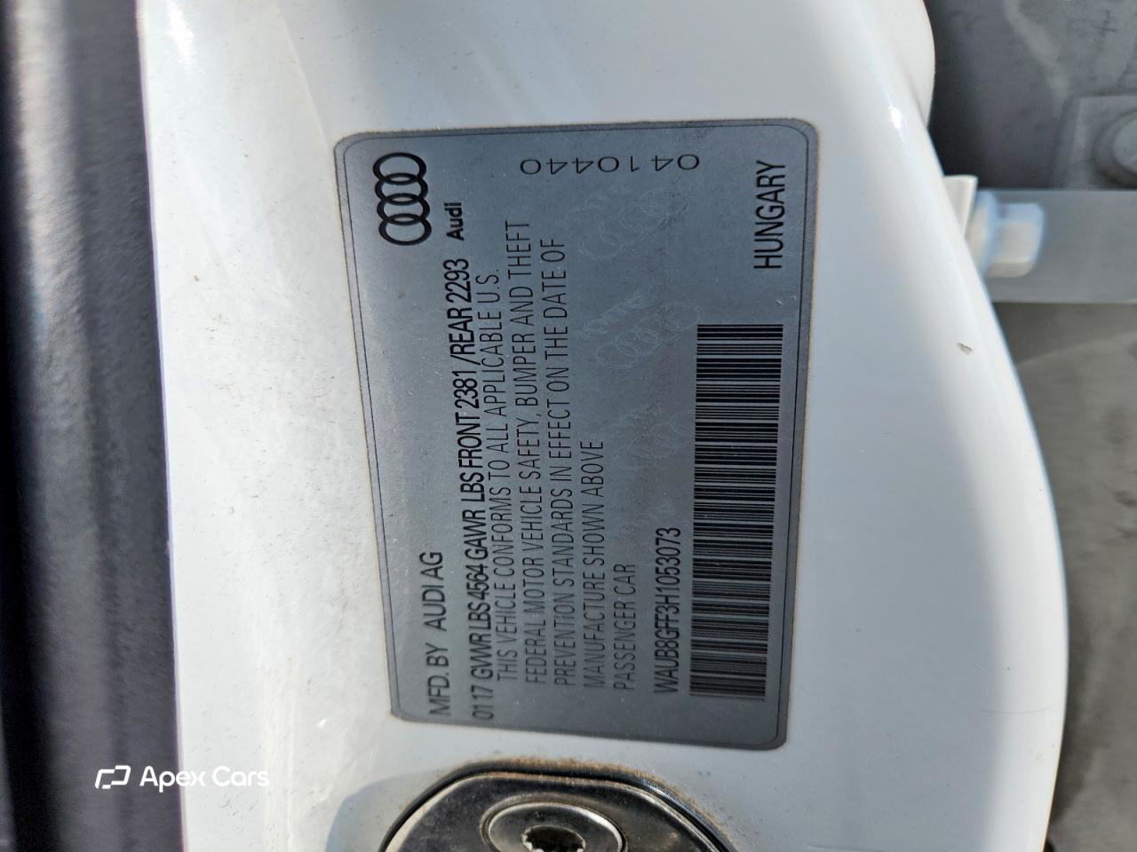 Audi A3 2017
