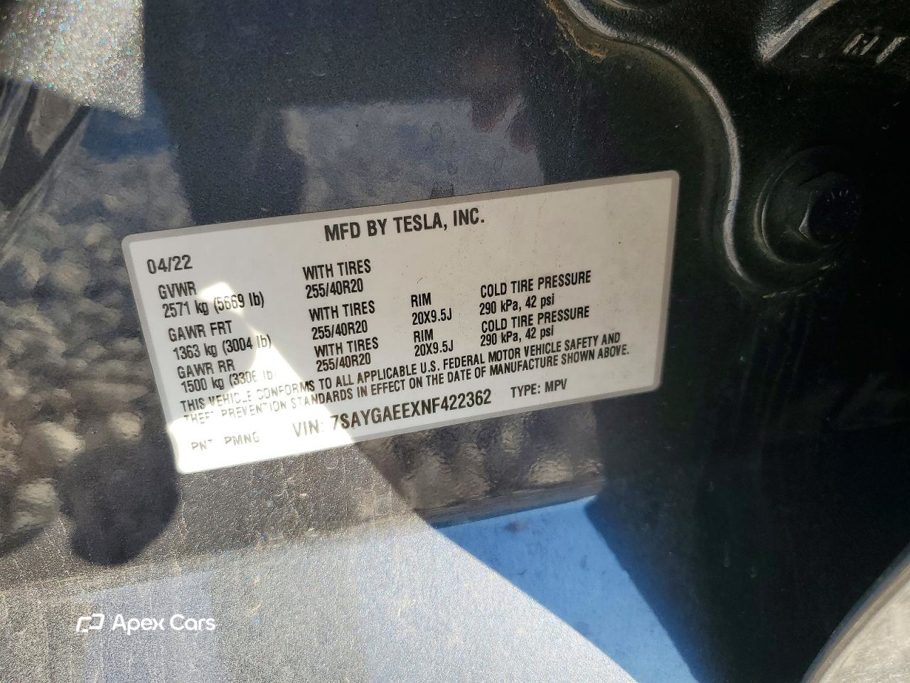 Tesla Model Y 2022