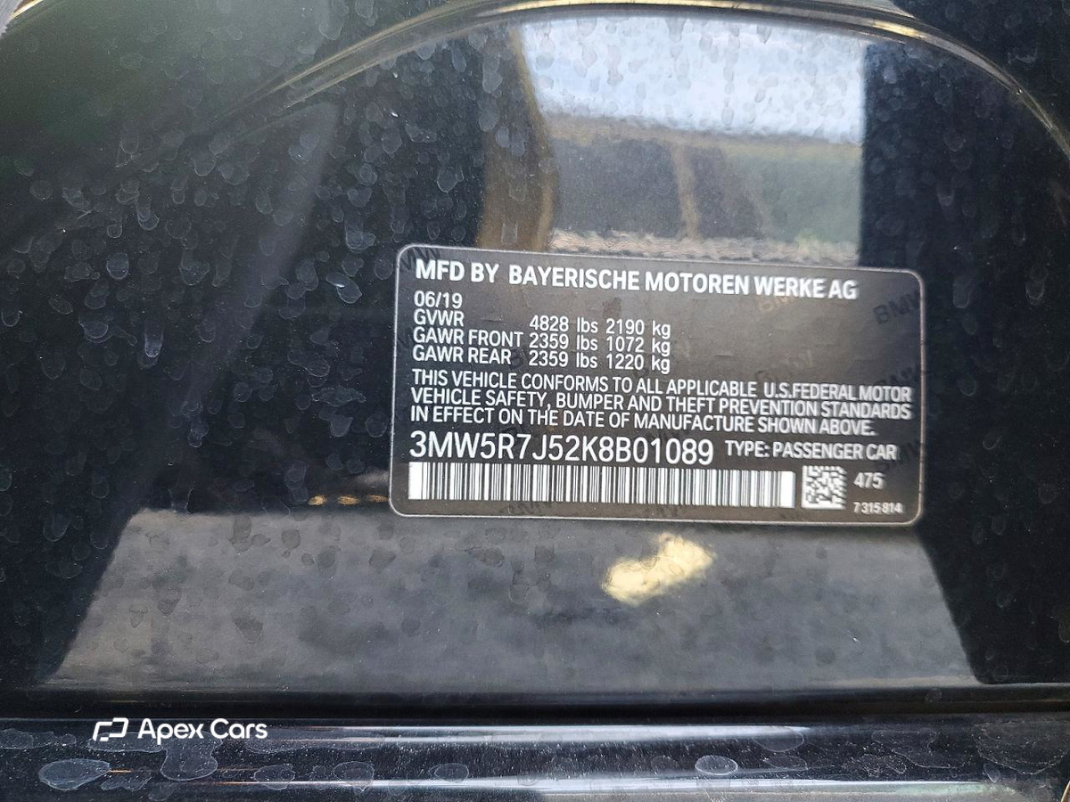 BMW Series 3 2019