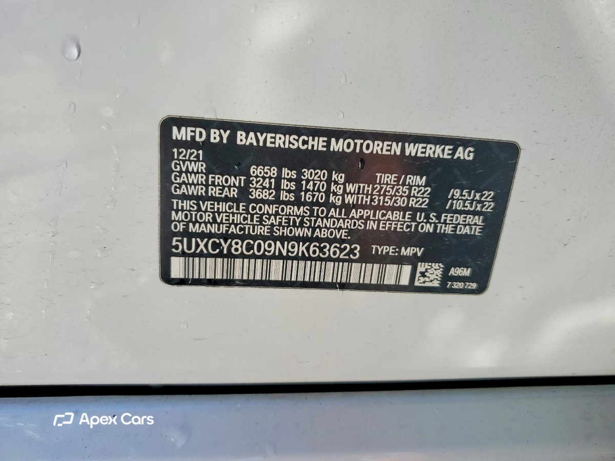 BMW X6 2022
