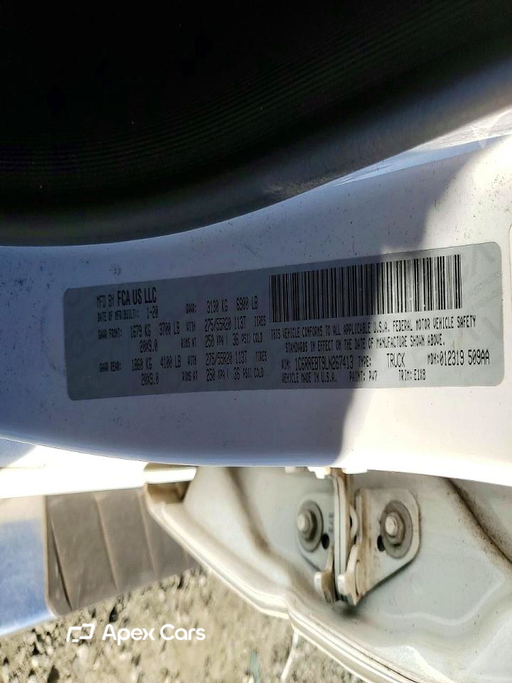 RAM 1500 2020