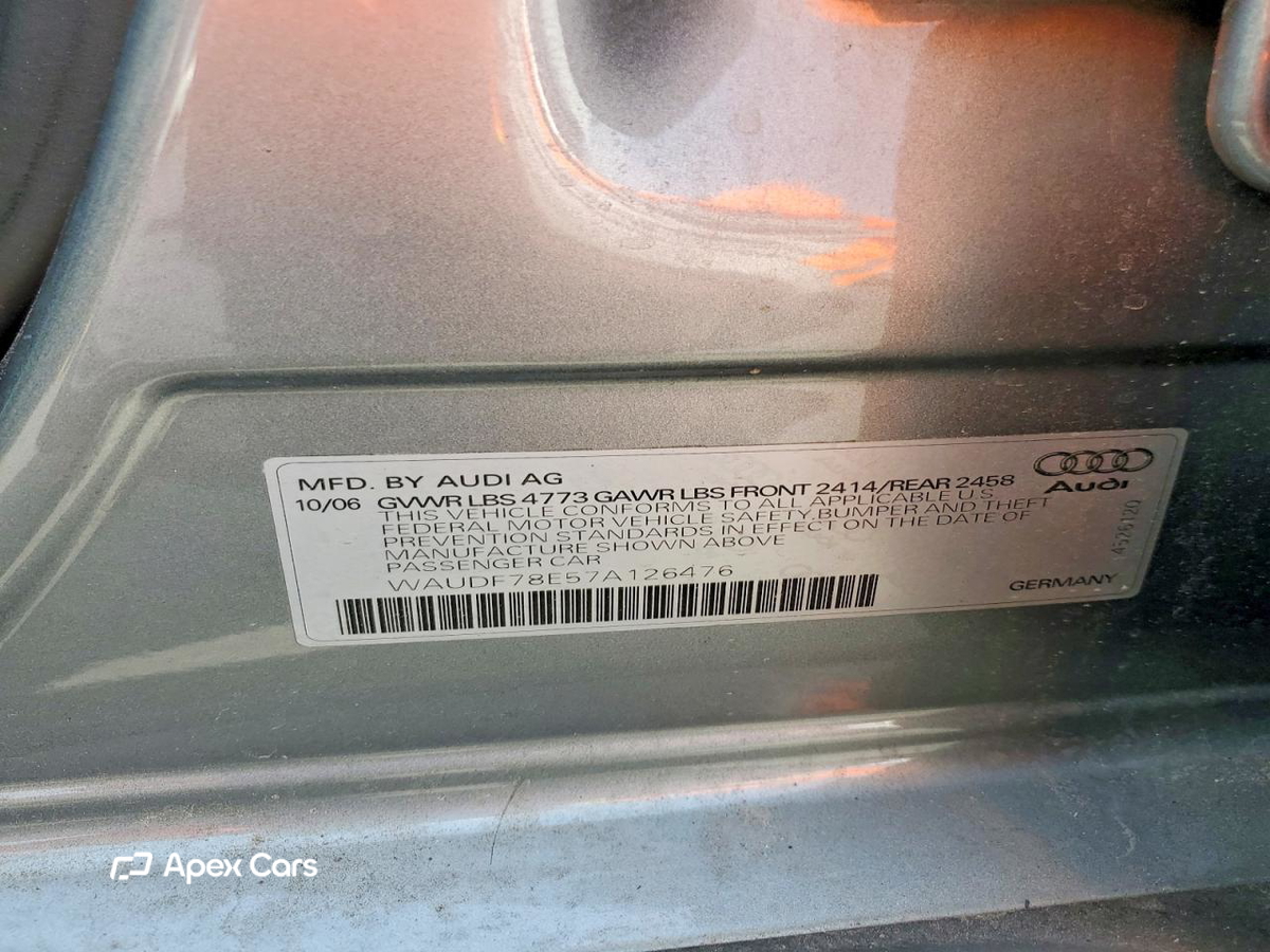 Audi A4 2007