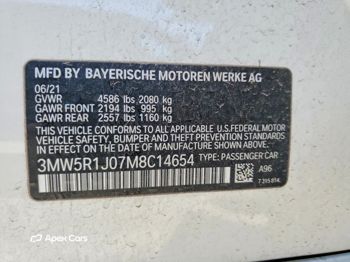 BMW Series 3 2021