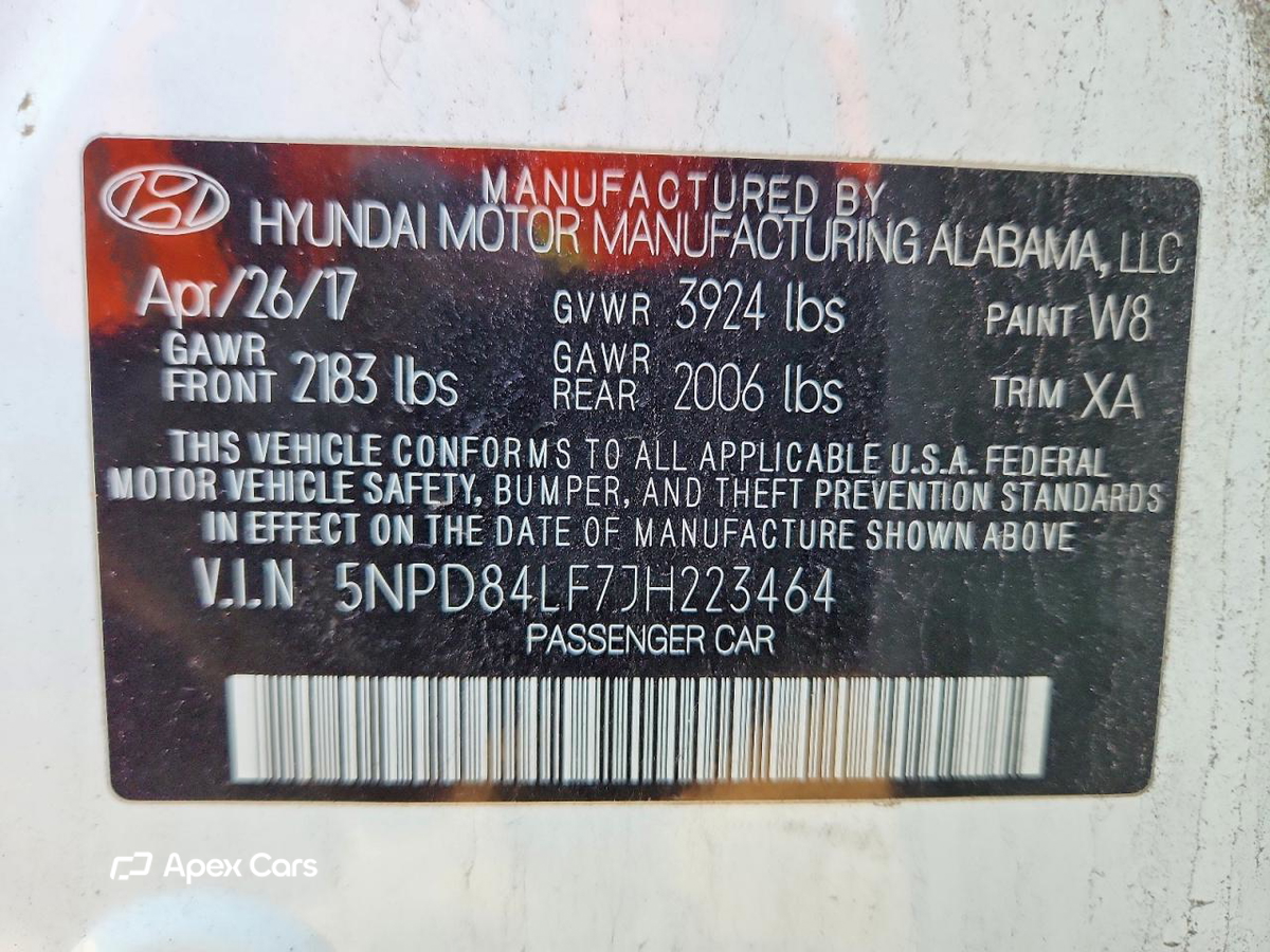 Hyundai Elantra 2018