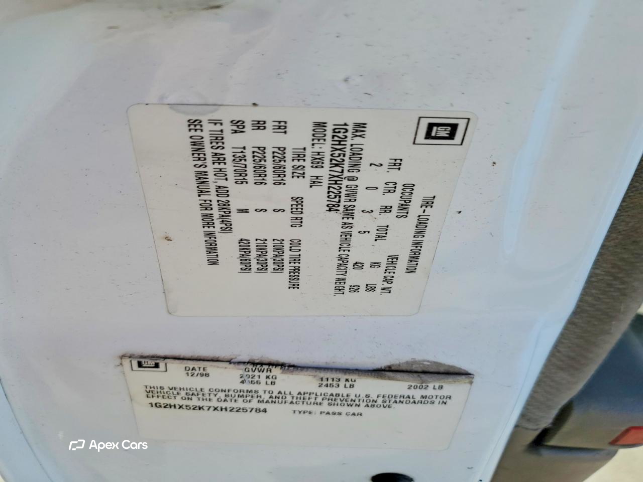 Pontiac Bonneville 1999