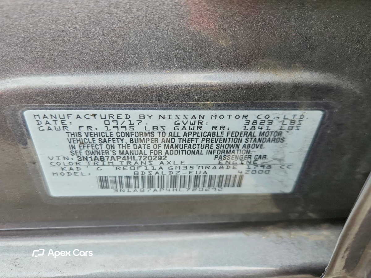 Nissan Sentra 2017
