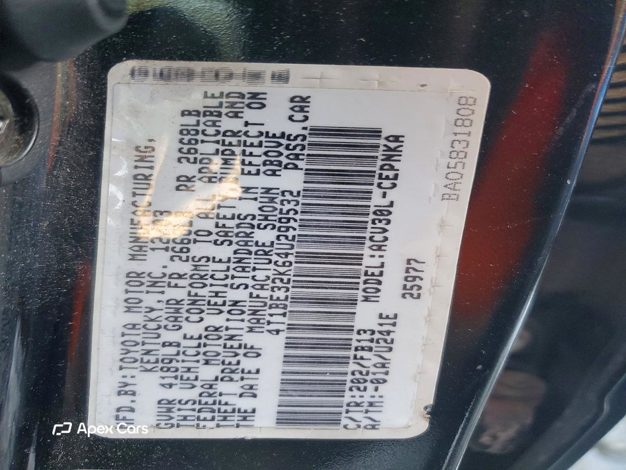 Toyota Camry 2004