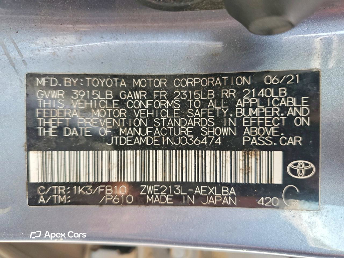 Toyota Corolla 2022
