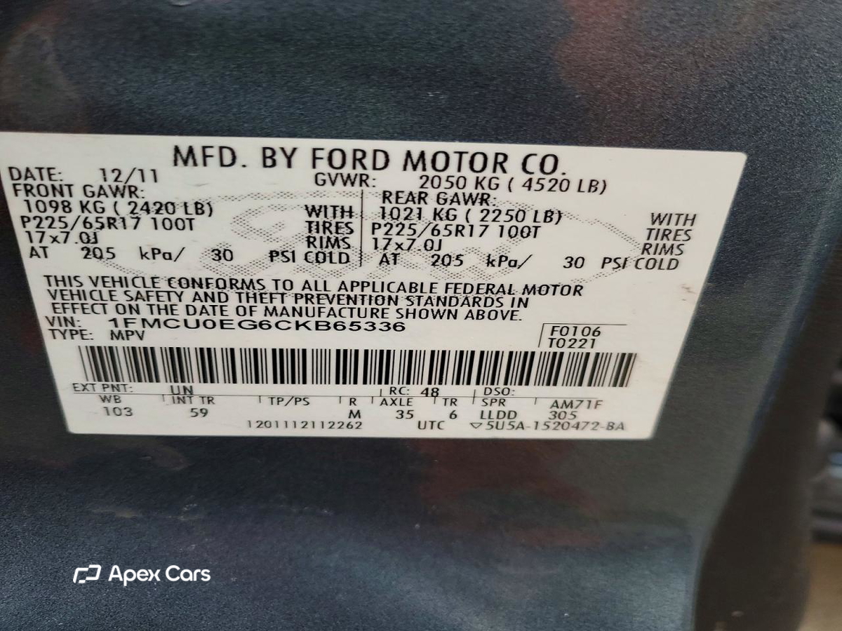 Ford Escape 2012