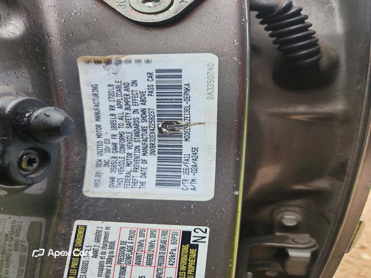 Toyota Corolla 2004