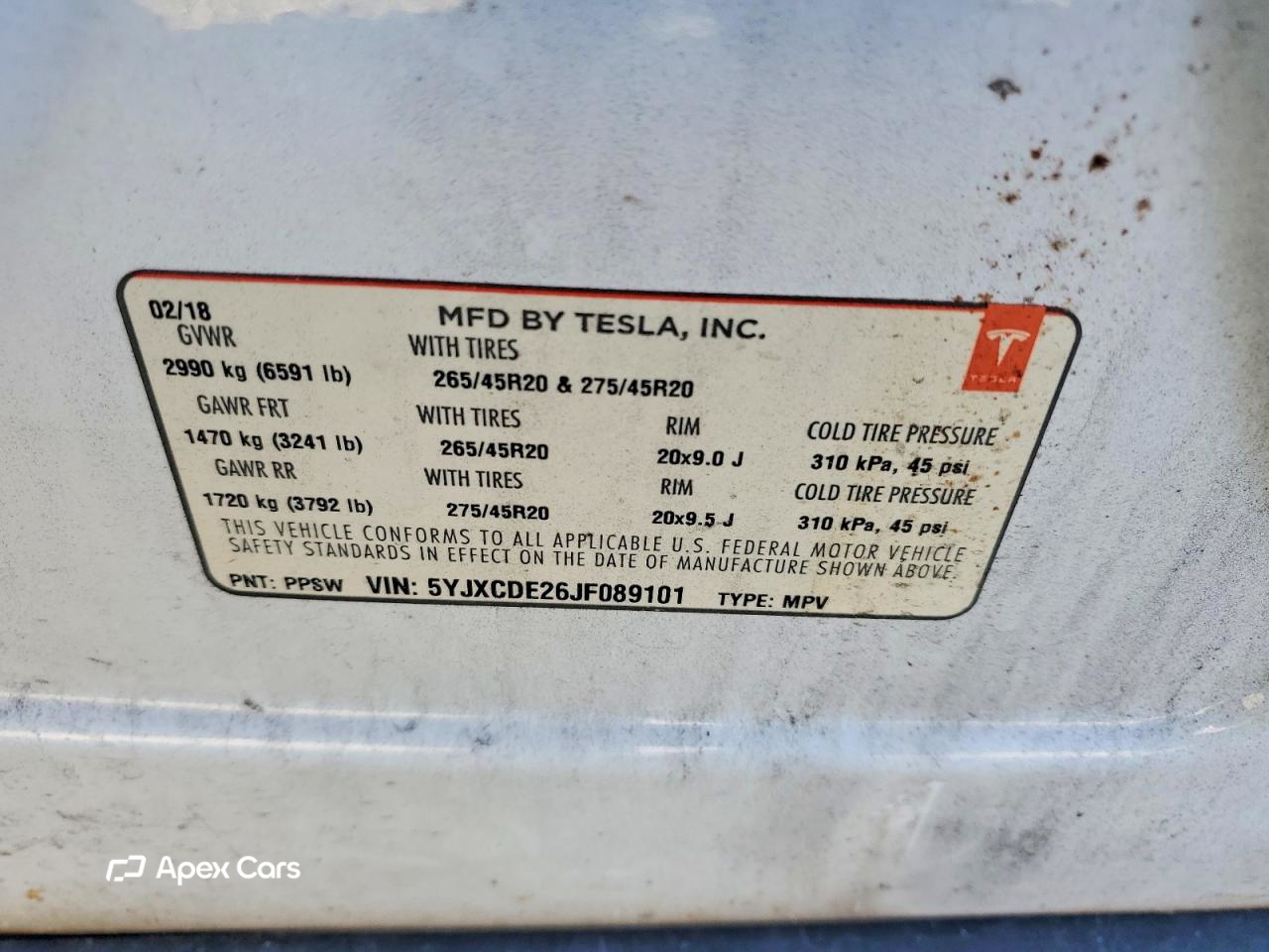 Tesla Model X 2018